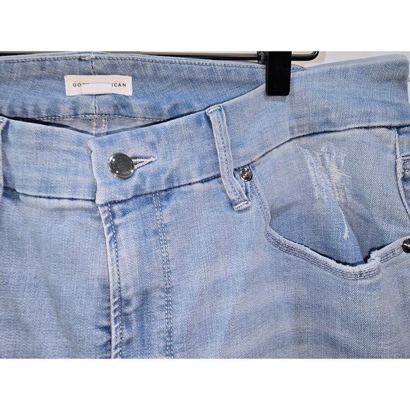 Good American Good Waist Crop Skinny Jeans – BLUE635, Size 16 - Picture 9 of 14